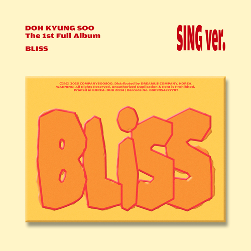 都敬秀D.O. 第一張正規專輯《BLISS》SING ver.
