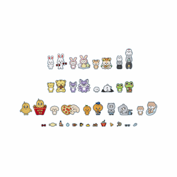 MINITEEN HOUSE PARTY-Sticker Set 貼紙組