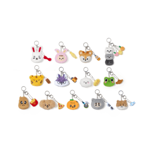 MINITEEN HOUSE PARTY-FACE PLUSH KEYRING