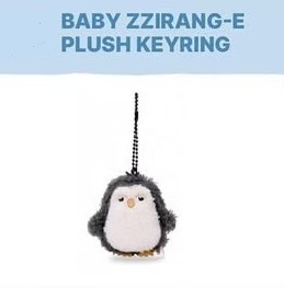 都敬秀快閃店 ZZirang-e ＆ Charles 週邊 -- Baby吉吊飾